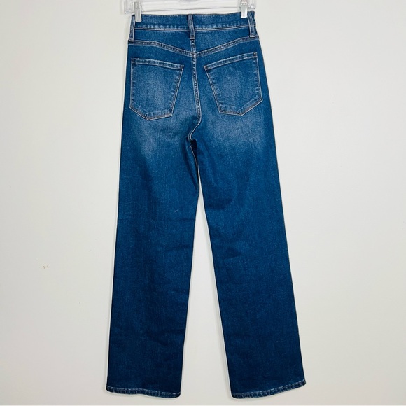 Evereve Blue Flare Jeans - Picture 6 of 9